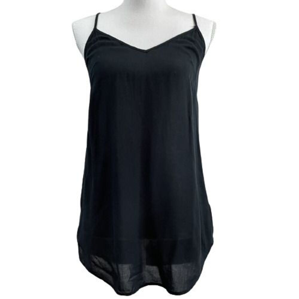Urban Outfitters Women's XS Black V-Neck Cami/Tank Top